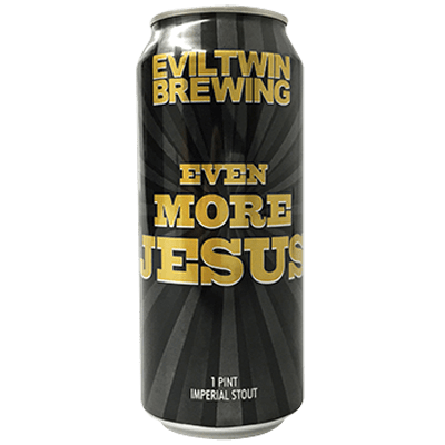 Evil Twin Even More Jesus (1 Can Limit) Single Craft Beer Evil Twin Brewing
