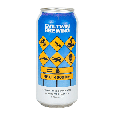 Evil Twin Everything Is Deadly Here Megahopped Hazy IPA 440ml Can Craft Beer Evil Twin Brewing