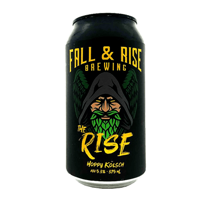 Fall & Rise The Rise Hoppy Kolsch Craft Beer Fall & Rise Brewing