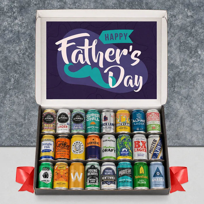 Father's Day 24 Beer Gift Pack Gift Boxes & Tins Beer Cartel