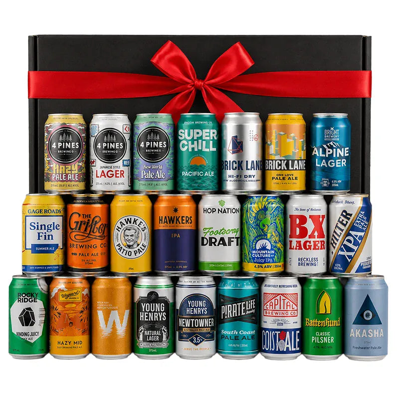 Father's Day 24 Beer Gift Pack Gift Boxes & Tins Beer Cartel
