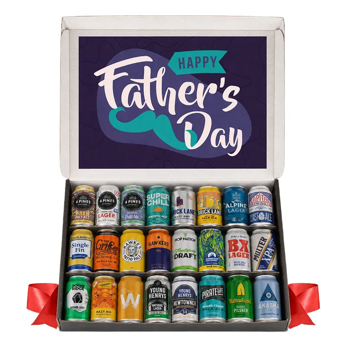 Father's Day 24 Beer Gift Pack Gift Boxes & Tins Beer Cartel