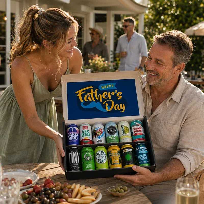 Father's Day Alcohol-Free Beer Gift Box Sansdrinks Sans Drinks