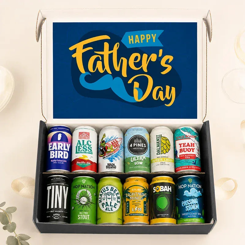 Father's Day Alcohol-Free Beer Gift Box Sansdrinks Sans Drinks