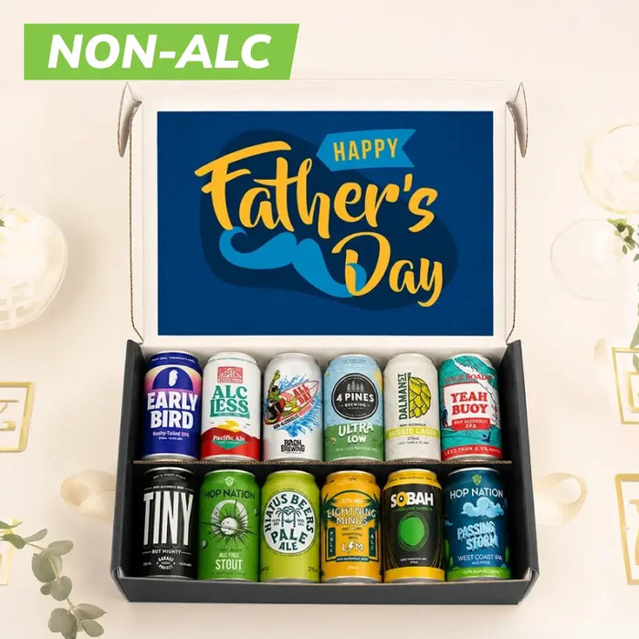 Father's Day Alcohol-Free Beer Gift Box Sansdrinks Sans Drinks