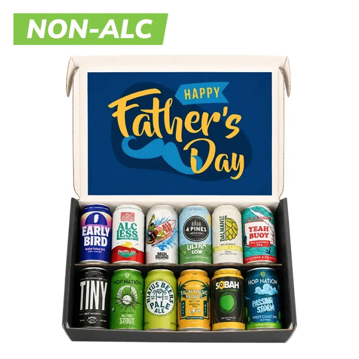 Father's Day Alcohol-Free Beer Gift Box Sansdrinks Sans Drinks