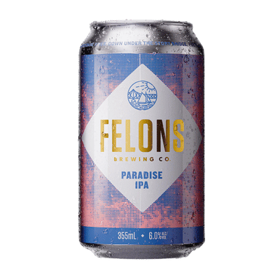 Felons Paradise IPA 355ml Can Craft Beer Felons Brewing Co.