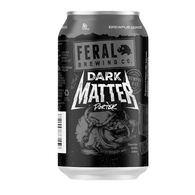 Feral Dark Matter Porter 375ml Can Craft Beer Feral Brewing Company