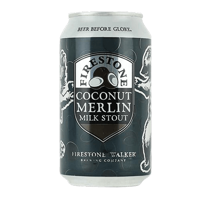 Firestone Walker Coconut Merlin Milk Stout Single Craft Beer Firestone Walker Brewing Company