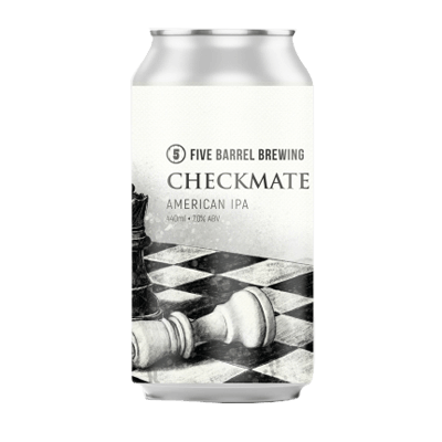 Five Barrel Checkmate IPA 440ml Can Craft Beer Five Barrel Brewing