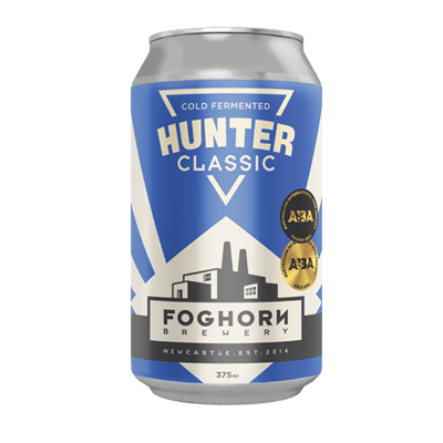 Foghorn Hunter Classic Kolsch 375ml Can Craft Beer FogHorn Brewery
