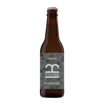 Fontaine 4 Sides To Every Story Rye Whisky Barrel Quadrupel 330ml Bottle Craft Beer Beer Fontaine