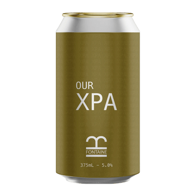 Fontaine Cause You Are Gold Our XPA 375ml Can Craft Beer Beer Fontaine
