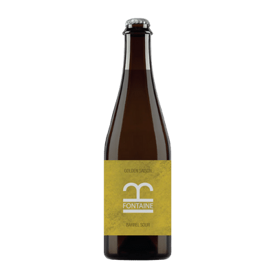Fontaine My Mind She Runs Barrel Soured Golden Saison 500ml Bottle Craft Beer Beer Fontaine