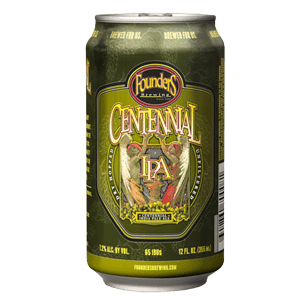 Founders Centennial IPA Can Founders Brewing Company