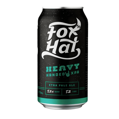 Fox Hat Heavy Handed XPA Craft Beer Fox Hat Brewing Co.