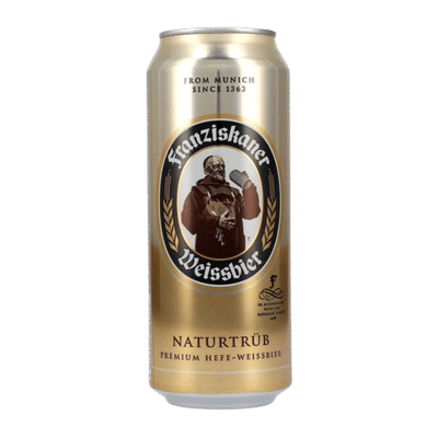 Franziskaner Hefe-Weissbier 500ml Can Craft Beer Franziskaner