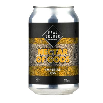 FrauGruber Nectar of Gods Double IPA Craft Beer FrauGruber Brewing