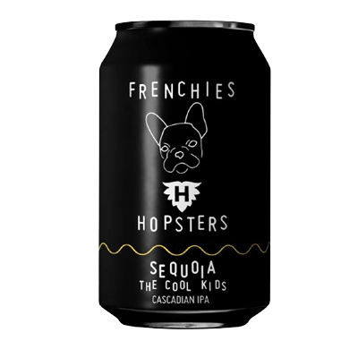 Frenchies Hopsters The Cool Kids Sequoia Cascadian Dark IPA 330ml Can Craft Beer Frenchies Bistro & Brewery