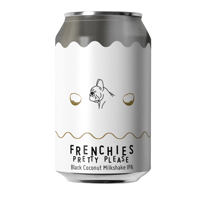 Frenchies Pretty Please Black Coconut Milkshake IPA 330ml Can Craft Beer Frenchies Bistro & Brewery