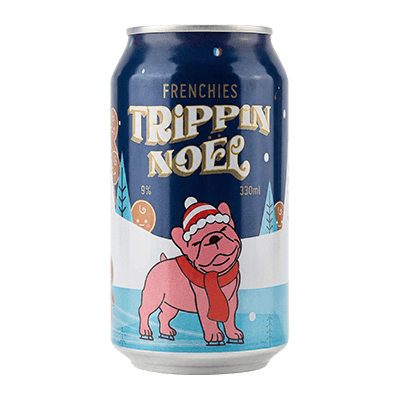 Frenchies Trippin Noel Belgian Strong Dark Ale 330ml Can Craft Beer Frenchies Brewery