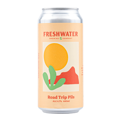 Freshwater Road Trip Pils 440ml Can Craft Beer Freshwater