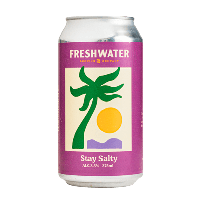 Freshwater Stay Salty Passionfruit Gose 375ml Can Craft Beer Freshwater
