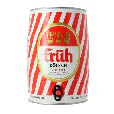 Fruh Kolsch 5L Keg Single Craft Beer Colner Hofbrau Fruh