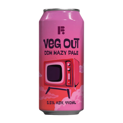 Future Brewing Veg Out DDH Hazy Pale 440ml Can Craft Beer Future Brewing
