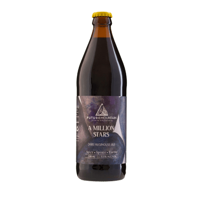 Future Mountain A Million Stars Dark Farmhouse Ale Craft Beer Future Mountain Brewing And Blending