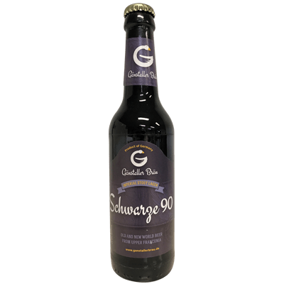 Ganstaller Brau Schwarze 90 Imperial Stout Gänstaller Bräu