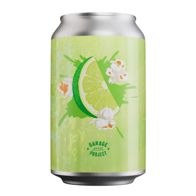 Garage Project Beyond the Pale 2023 Popper - Salted Popcorn, Wasabi & Lime Lager 330ml Can Craft Beer Garage Project
