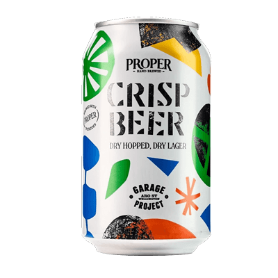Garage Project Crisp Beer Dry Hopped Dry Lager Craft Beer Garage Project