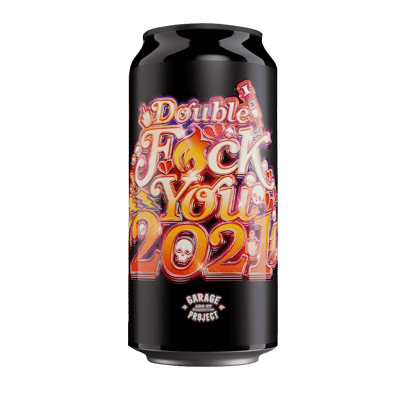 Garage Project Double F*ck You 2021 Double Hazy IPA 440ml Can Single Craft Beer Garage Project