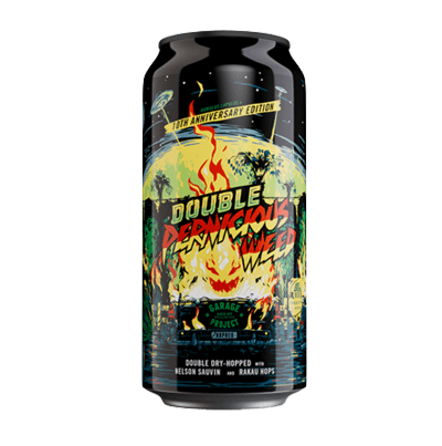 Garage Project Double Pernicious Weed 10th Anniversary Imperial IPA 440ml Can Craft Beer Garage Project