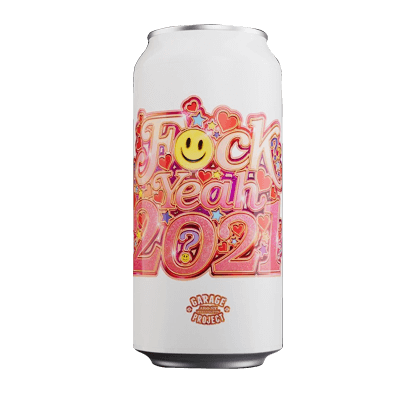 Garage Project F*ck Yeah 2021 DIPA (1 Can Limit) Single Craft Beer Garage Project