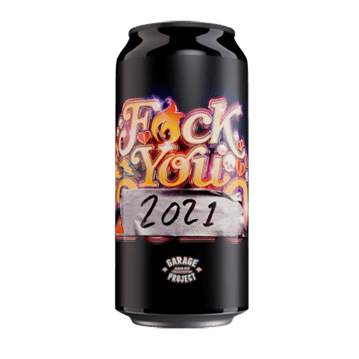 Garage Project F*ck You 2021 Hopped Up Lockdown Hazy IPA 440ml Can Single Craft Beer Garage Project
