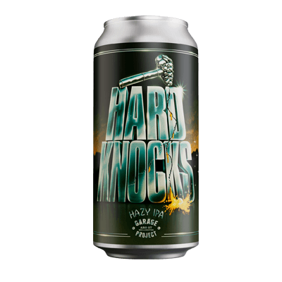 Garage Project Hard Knocks Hazy IPA 440ml Can Craft Beer Garage Project