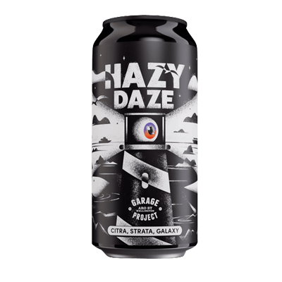 Garage Project Hazy Daze Citra, Strata, Galaxy NEIPA 440ml Can Craft Beer Garage Project