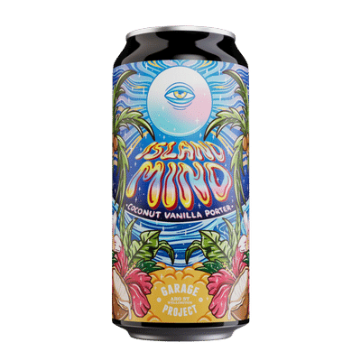 Garage Project Island Mind Coconut Vanilla Porter 440ml Can Craft Beer Garage Project