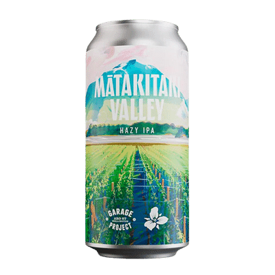 Garage Project Matakitaki Valley Hazy IPA 440ml Can Craft Beer Garage Project