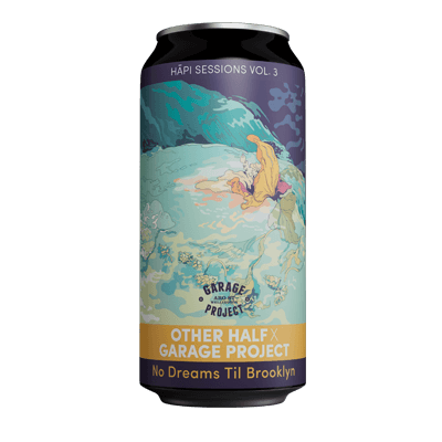 Garage Project / Other Half Hapi Sessions Vol. 3 - No Dreams Til Brooklyn Oat Cream IPA 440ml Can Garage Project