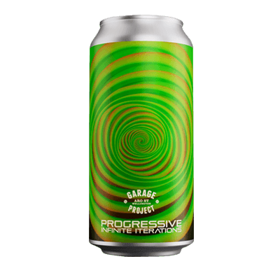 Garage Project Progressive Infinite Iterations 2 Hazy IPA 440ml Can Craft Beer Garage Project