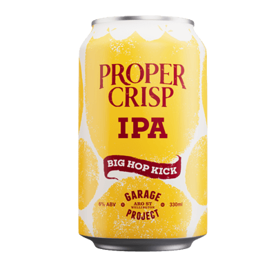 Garage Project Proper Crisp IPA 330ml Can Craft Beer Garage Project