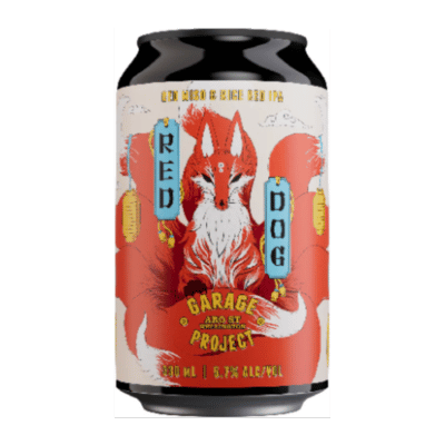 Garage Project Red Dog Miso & Rice Red IPA 330ml Can Craft Beer Garage Project