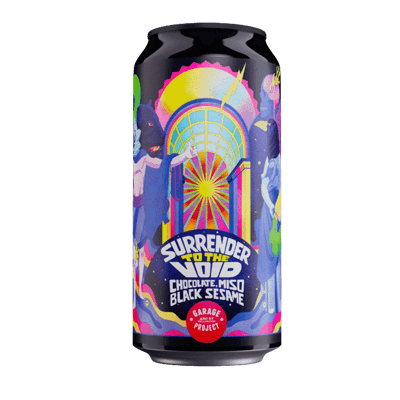 Garage Project Surrender to the Void Chocolate, Miso & Black Sesame Imperial Stout 440ml Can Craft Beer Garage Project