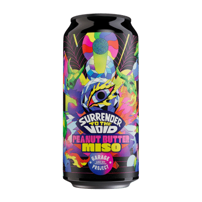 Garage Project Surrender To The Void Peanut Butter & Miso Imperial Stout 440ml Can Craft Beer Garage Project