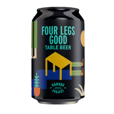 Garage Project Table Beer Four Legs Good Table Beer 355ml Can Craft Beer Garage Project