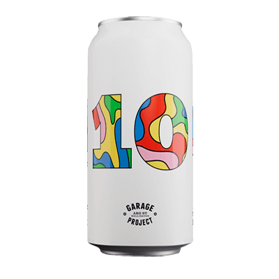 Garage Project Ten Year Anniversary Hazy IIPA 440ml Can Single Craft Beer Garage Project