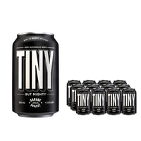 Garage Project Tiny Non-Alcoholic Day & Night Stout 330ml Pack of 12 Sans Drinks Bundle Beer Cartel